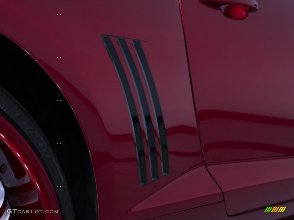 2010 Camaro SS/RS Coupe - Victory Red / Black photo #31