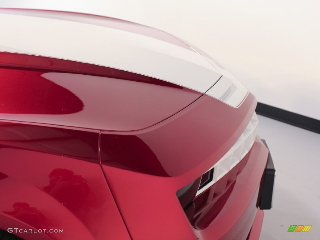 2010 Camaro SS/RS Coupe - Victory Red / Black photo #34