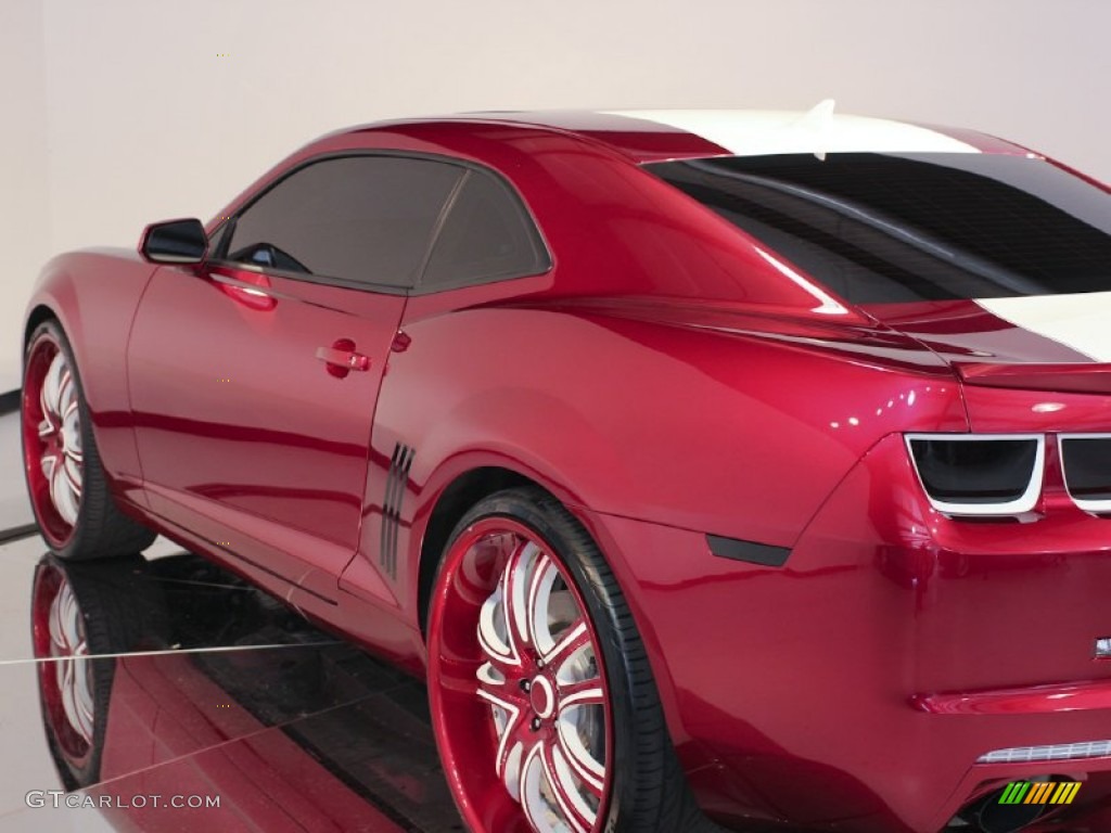 2010 Camaro SS/RS Coupe - Victory Red / Black photo #42