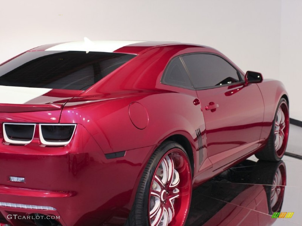 2010 Camaro SS/RS Coupe - Victory Red / Black photo #43