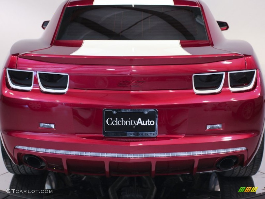 2010 Camaro SS/RS Coupe - Victory Red / Black photo #44