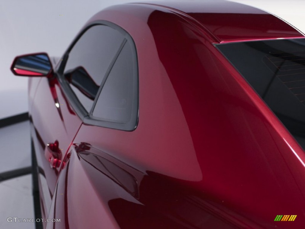 2010 Camaro SS/RS Coupe - Victory Red / Black photo #48