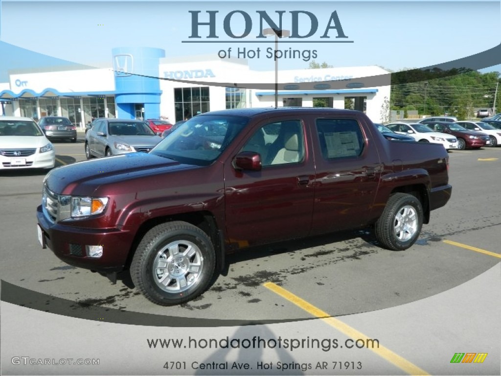 Dark Cherry Pearl II Honda Ridgeline