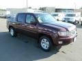 2012 Dark Cherry Pearl II Honda Ridgeline RTS  photo #7