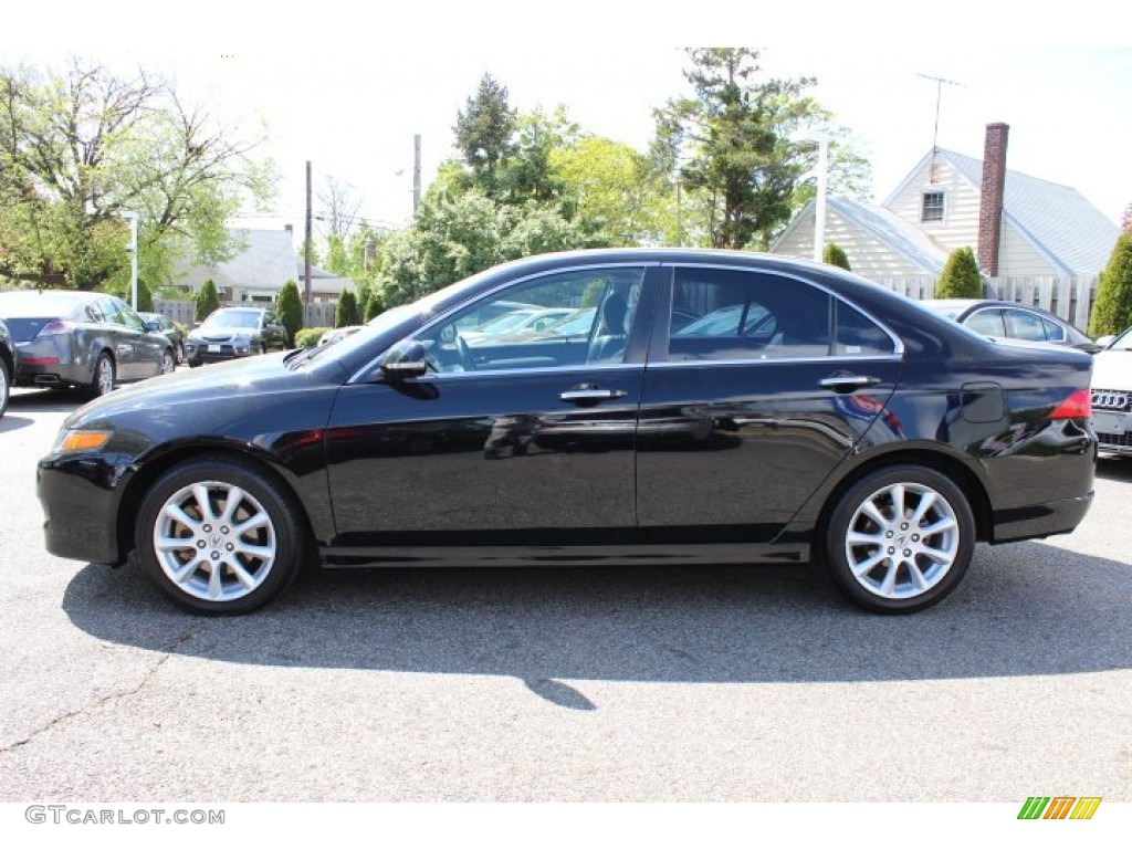 Nighthawk Black Pearl 2006 Acura TSX Sedan Exterior Photo #64429827