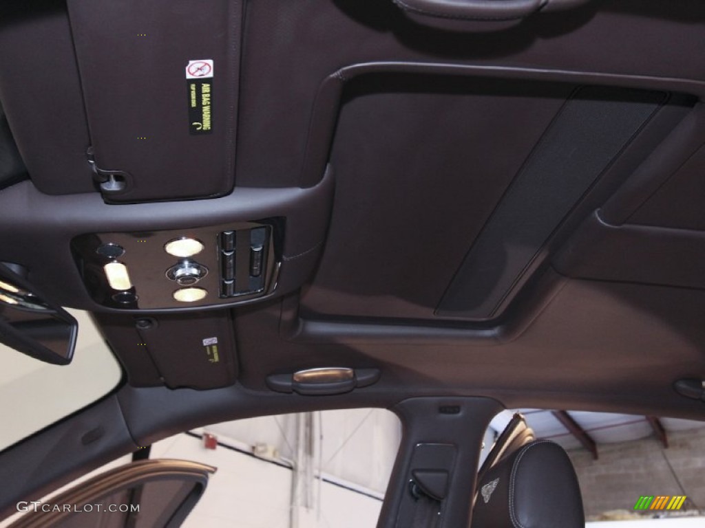 2009 Continental Flying Spur Mulliner - Glacier White / Burnt Oak photo #118