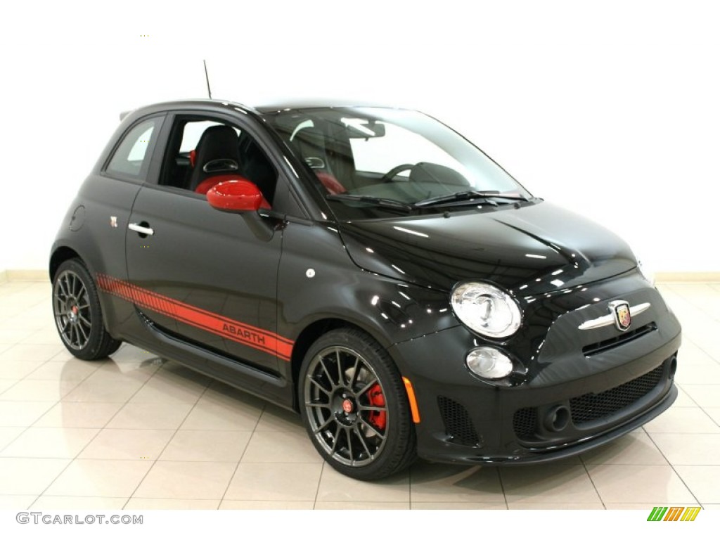 Nero (Black) 2012 Fiat 500 Abarth Exterior Photo #64431113