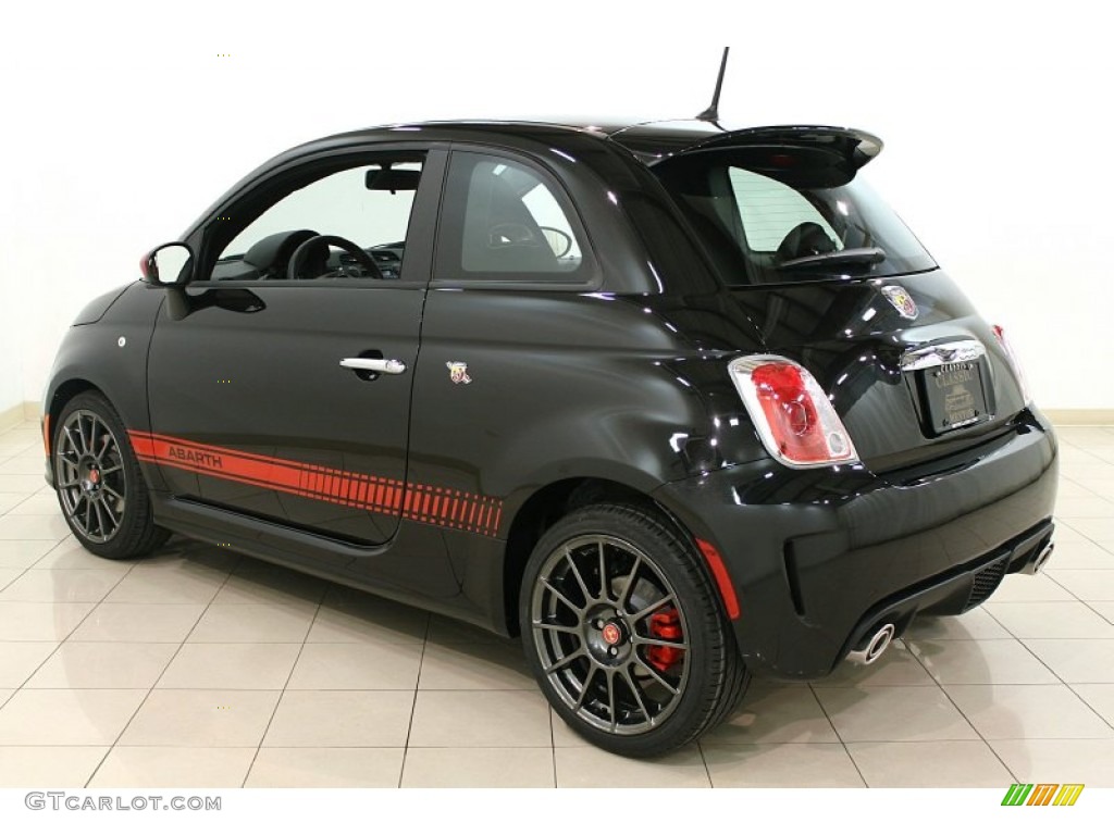Nero (Black) 2012 Fiat 500 Abarth Exterior Photo #64431155