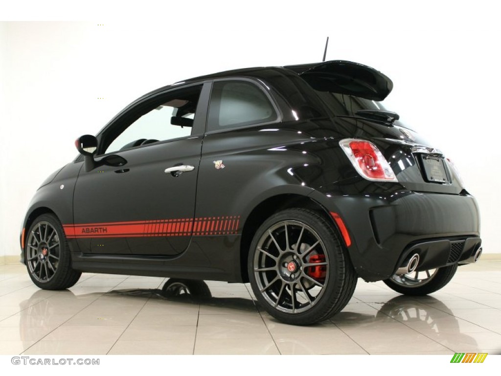 Nero (Black) 2012 Fiat 500 Abarth Exterior Photo #64431165