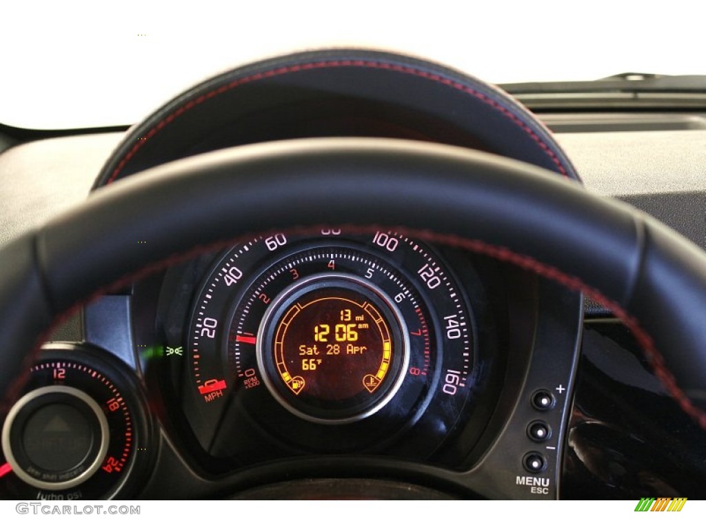 2012 Fiat 500 Abarth Gauges Photo #64431284