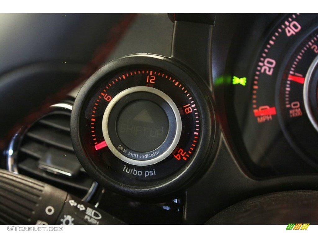 2012 Fiat 500 Abarth Gauges Photo #64431291