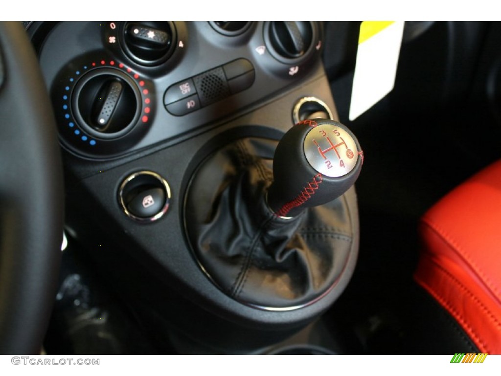 2012 Fiat 500 Abarth 5 Speed Manual Transmission Photo #64431326