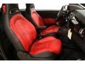 Abarth Rosso Leather (Red) Interior Photo for 2012 Fiat 500 #64431363