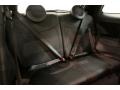 2012 Fiat 500 Abarth Rosso Leather (Red) Interior Rear Seat Photo