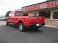 Red - F250 Super Duty XL Crew Cab 4x4 Photo No. 5
