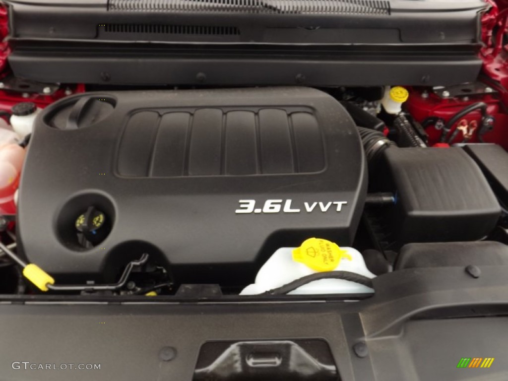 2012 Journey SXT - Brilliant Red Tri-Coat Pearl / Black photo #18
