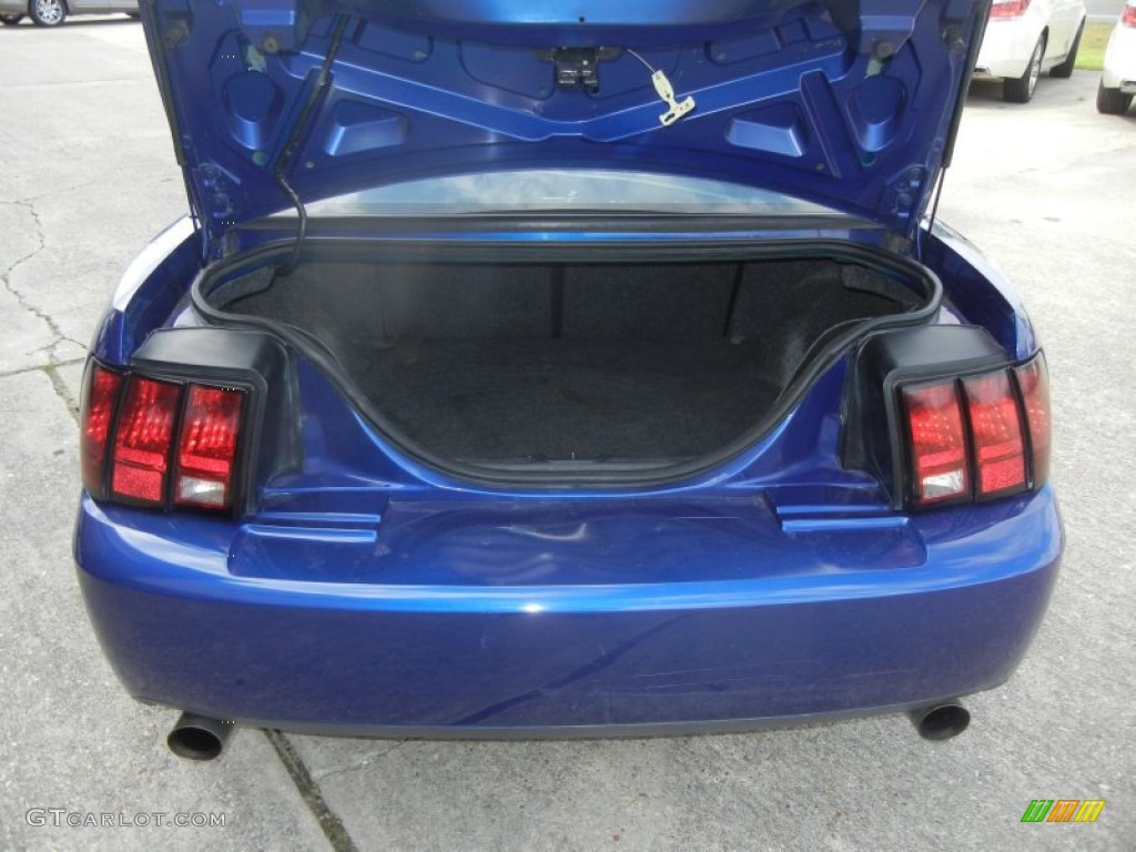 2004 Mustang GT Coupe - Sonic Blue Metallic / Medium Graphite photo #4