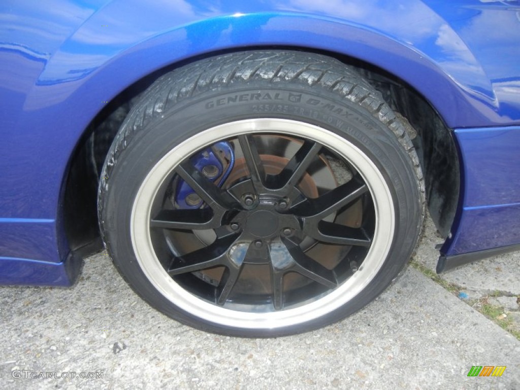 2004 Mustang GT Coupe - Sonic Blue Metallic / Medium Graphite photo #20