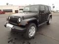 2012 Black Jeep Wrangler Unlimited Sahara 4x4  photo #1