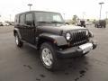 2012 Black Jeep Wrangler Unlimited Sahara 4x4  photo #3