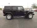 2012 Black Jeep Wrangler Unlimited Sahara 4x4  photo #4