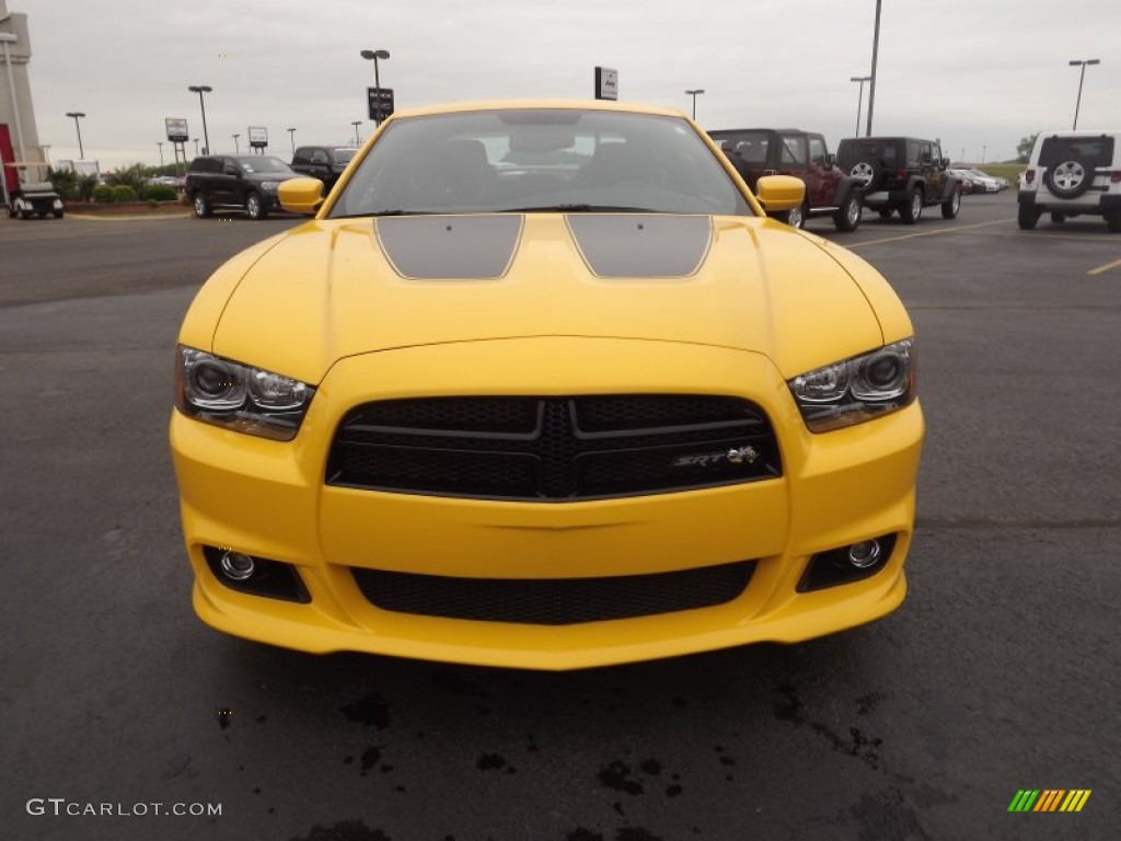 Stinger Yellow 2012 Dodge Charger SRT8 Super Bee Exterior Photo #64432667