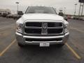 2012 Bright White Dodge Ram 3500 HD ST Crew Cab 4x4 Dually Chassis  photo #2