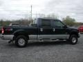 2003 True Blue Metallic Ford F250 Super Duty XLT Crew Cab 4x4  photo #11