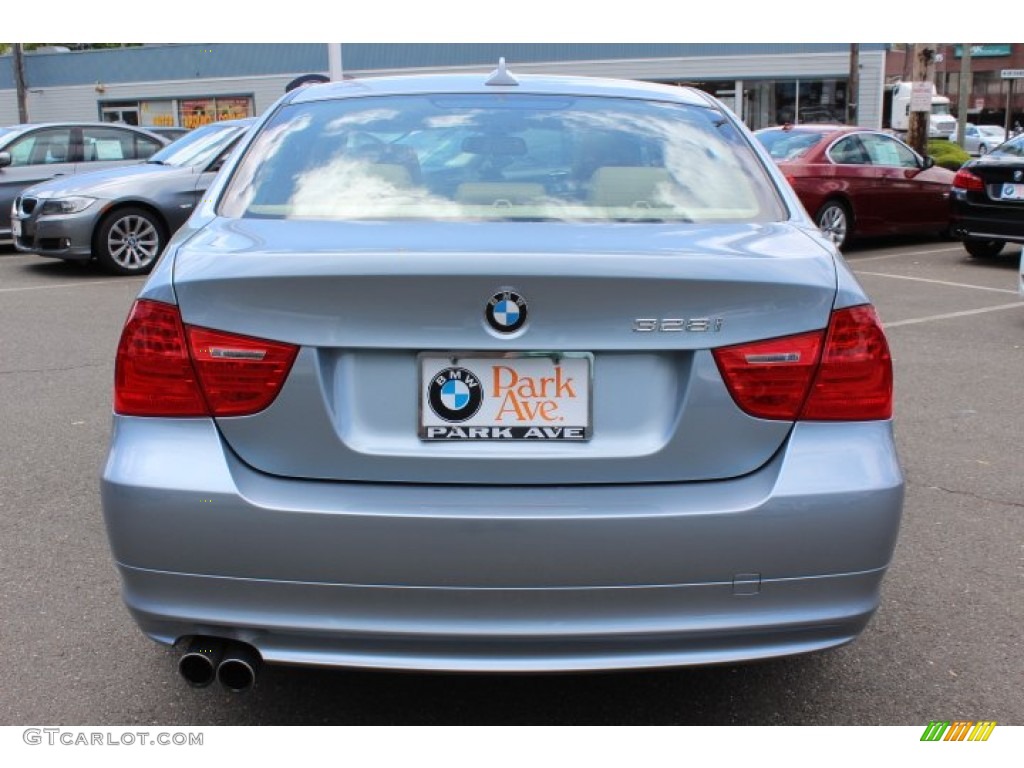 2010 3 Series 328i xDrive Sedan - Blue Water Metallic / Beige photo #6