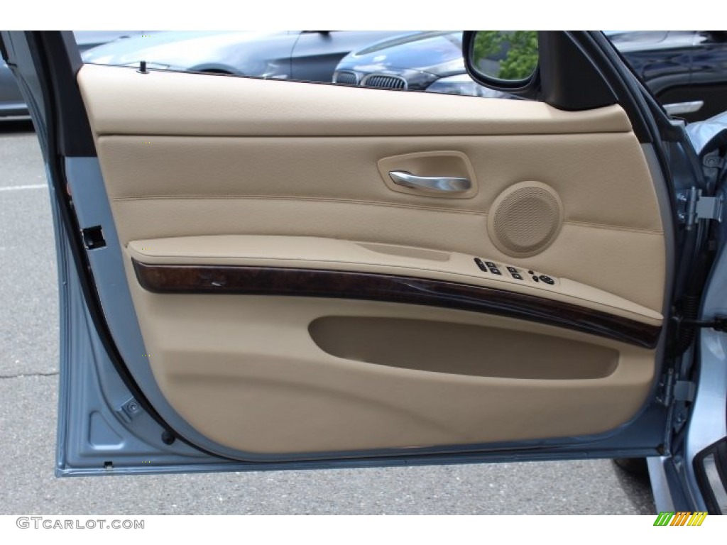 2010 3 Series 328i xDrive Sedan - Blue Water Metallic / Beige photo #9