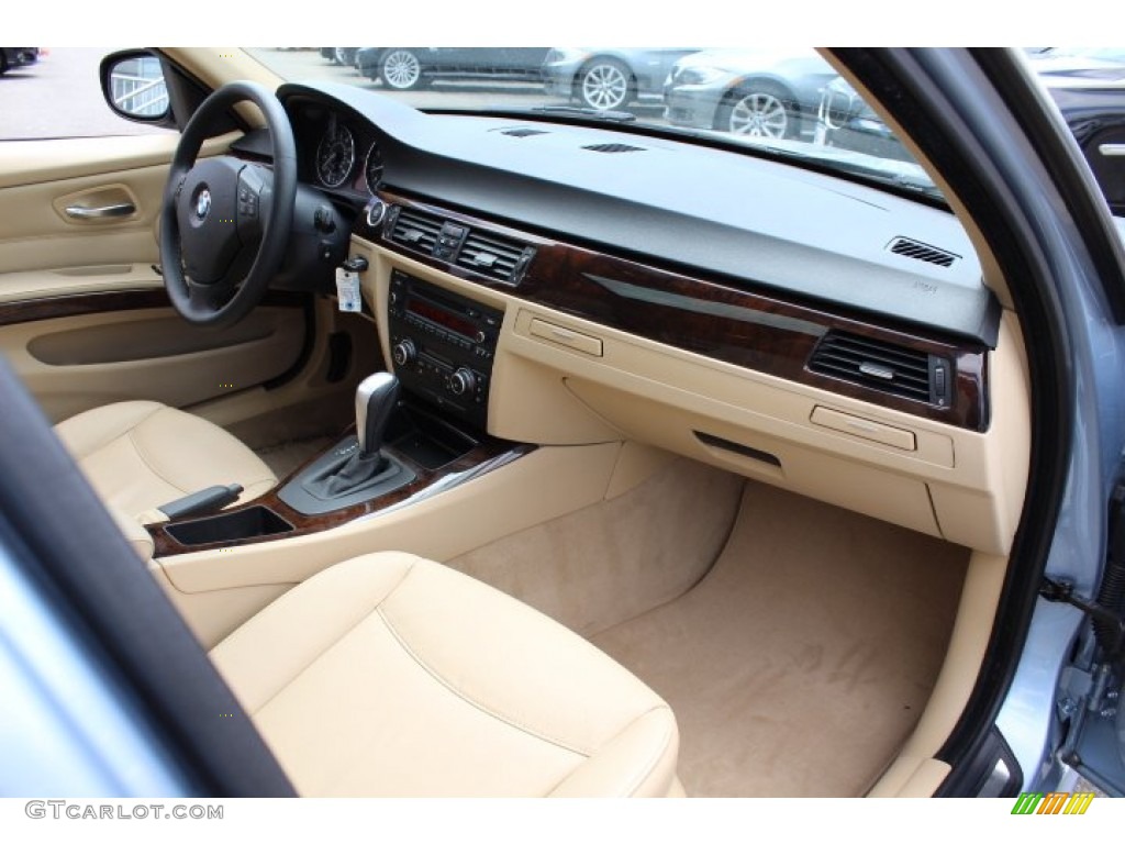 2010 3 Series 328i xDrive Sedan - Blue Water Metallic / Beige photo #16