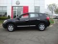 2011 Wicked Black Nissan Rogue S AWD  photo #3