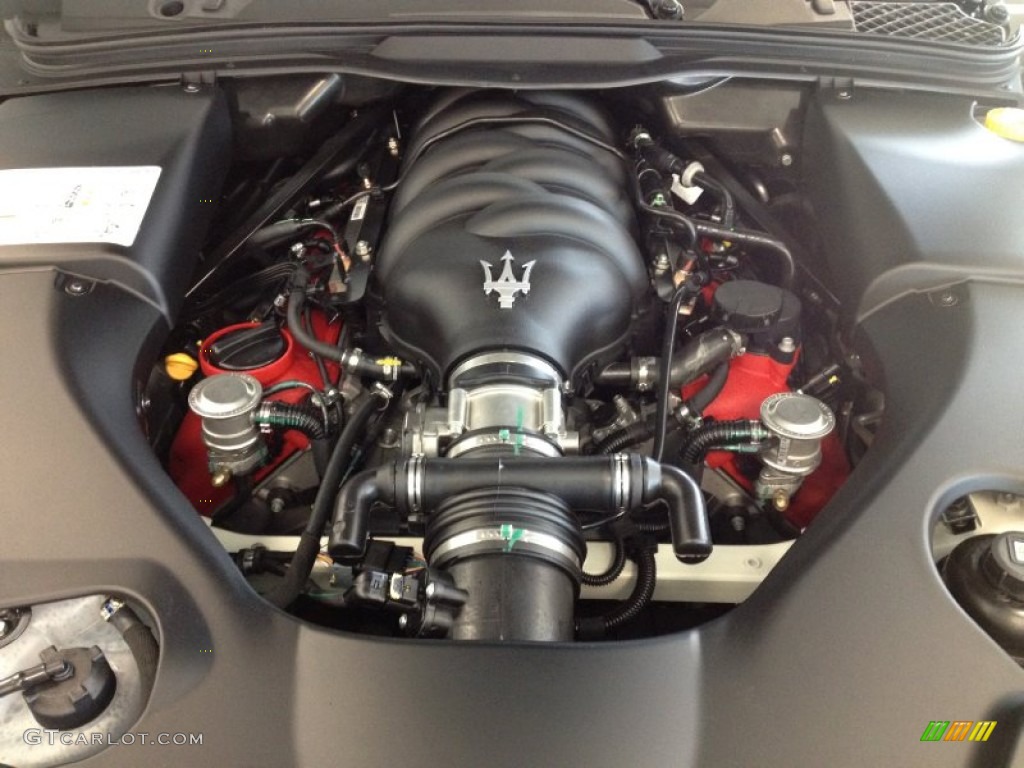 2012 Maserati GranTurismo Convertible GranCabrio 4.7 Liter DOHC 32-Valve VVT V8 Engine Photo #64434548