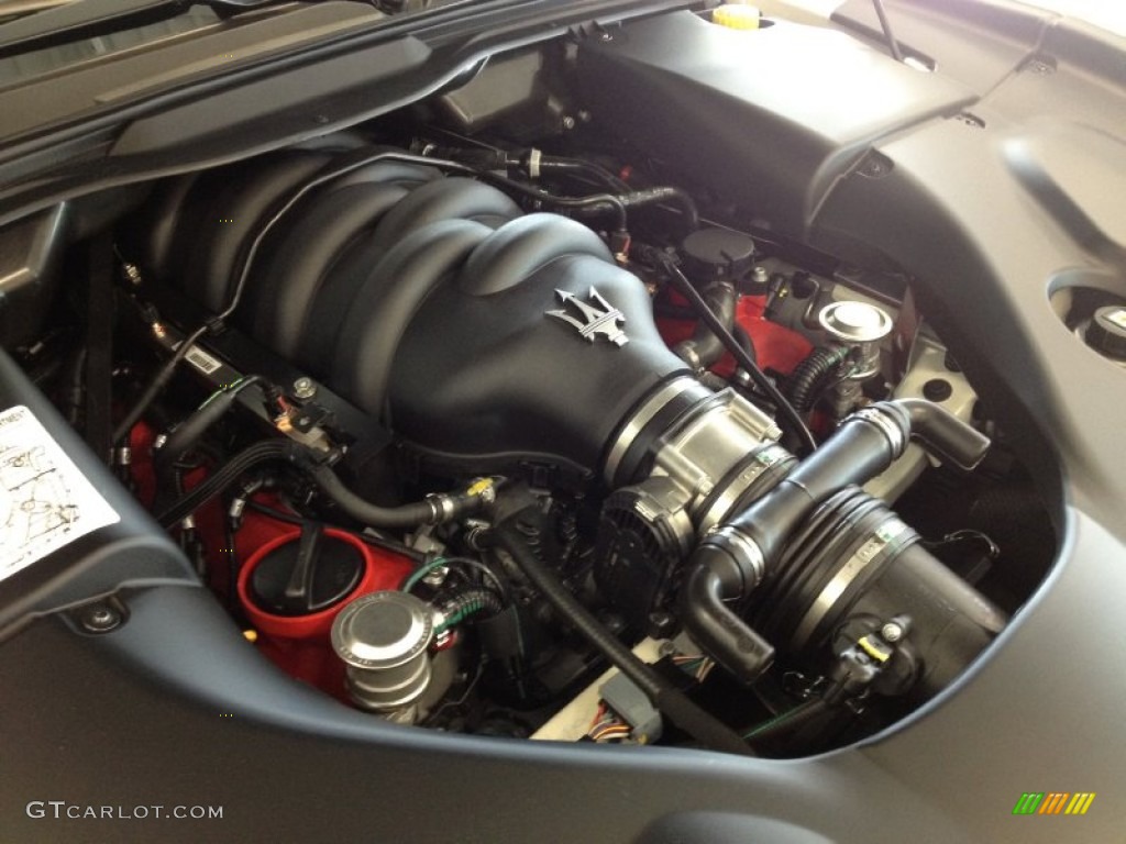 2012 Maserati GranTurismo Convertible GranCabrio 4.7 Liter DOHC 32-Valve VVT V8 Engine Photo #64434557