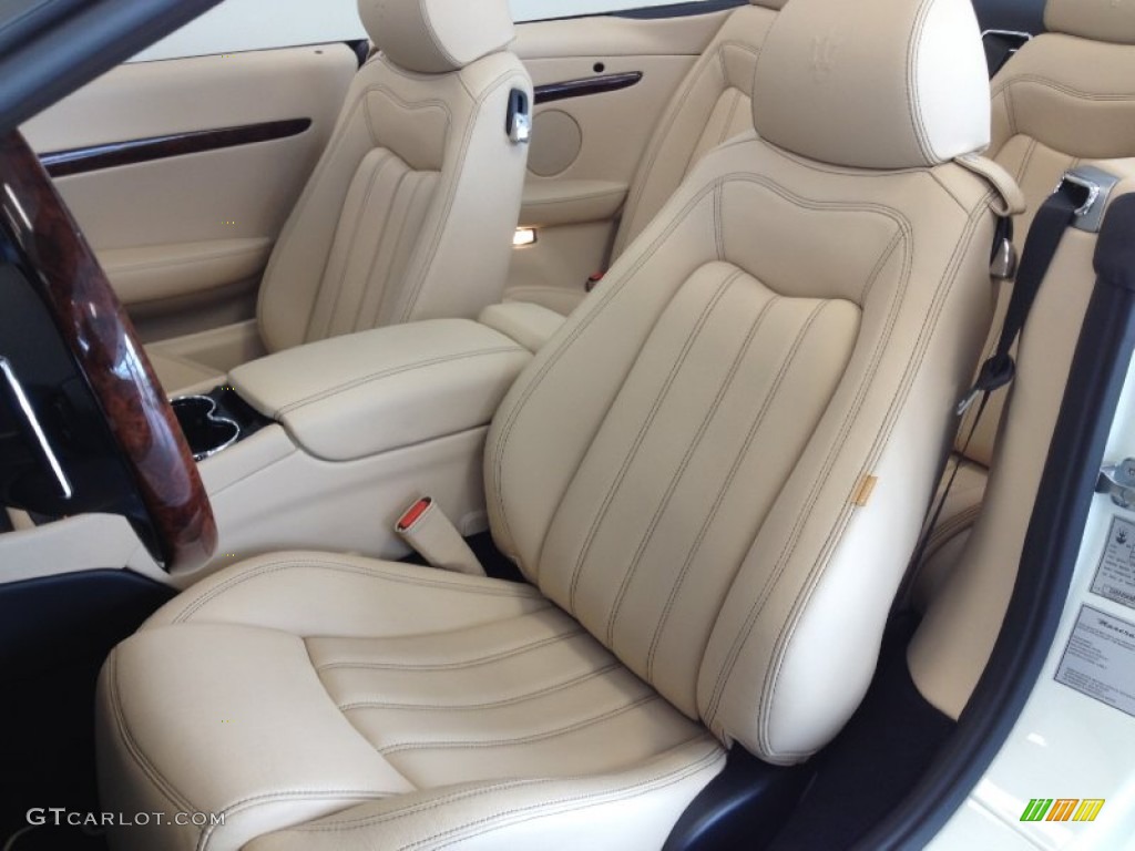 2012 Maserati GranTurismo Convertible GranCabrio Front Seat Photo #64434633