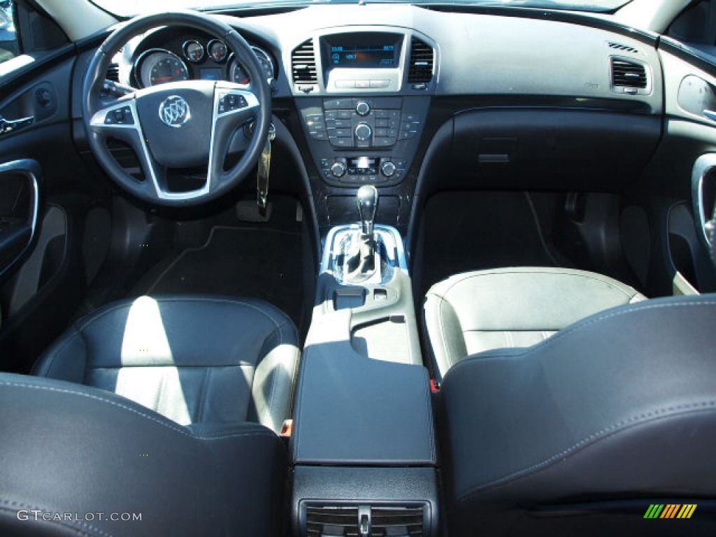 2011 Buick Regal CXL Ebony Dashboard Photo #64434780