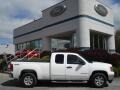 2008 Summit White GMC Sierra 1500 SLE Extended Cab 4x4  photo #1