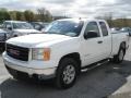 2008 Summit White GMC Sierra 1500 SLE Extended Cab 4x4  photo #4