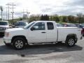 2008 Summit White GMC Sierra 1500 SLE Extended Cab 4x4  photo #5