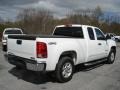 2008 Summit White GMC Sierra 1500 SLE Extended Cab 4x4  photo #8