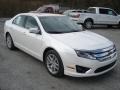 2012 White Suede Ford Fusion SEL  photo #2