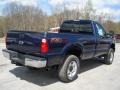 2012 Dark Blue Pearl Metallic Ford F350 Super Duty XLT Regular Cab 4x4  photo #8