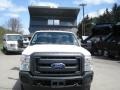 2012 Oxford White Ford F350 Super Duty XL Regular Cab 4x4 Dump Truck  photo #3