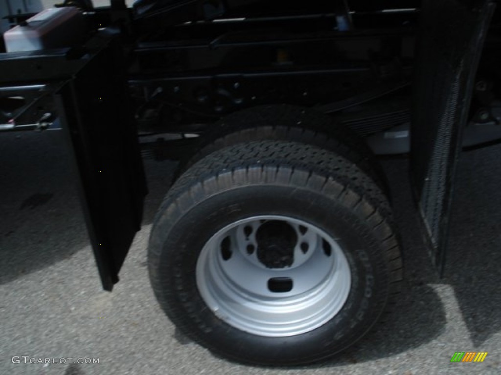 2012 F350 Super Duty XL Regular Cab 4x4 Dump Truck - Oxford White / Steel photo #9