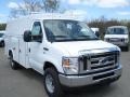 Oxford White - E Series Cutaway E350 Commercial Utility Truck Photo No. 2