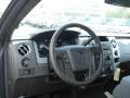 Steel Gray Steering Wheel Photo for 2012 Ford F150 #64436808