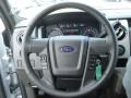 Steel Gray Steering Wheel Photo for 2012 Ford F150 #64436871