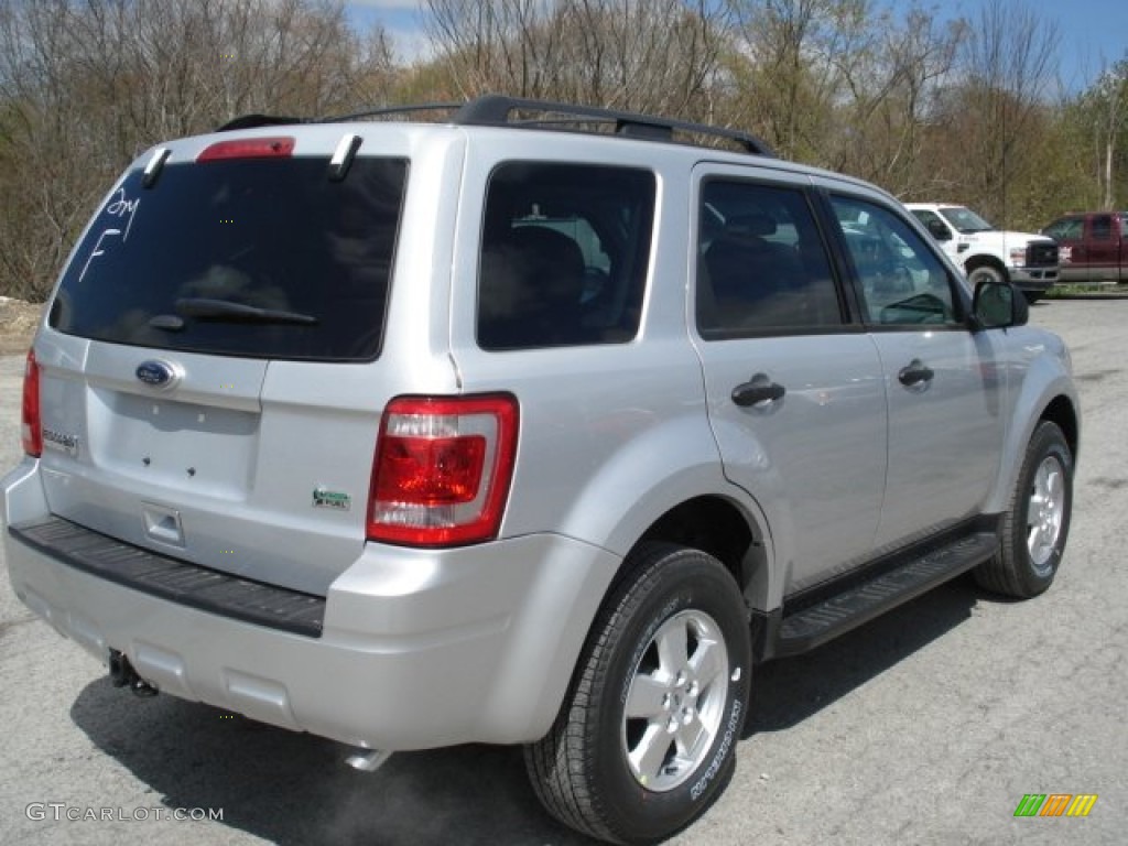 2012 Escape XLT 4WD - Ingot Silver Metallic / Charcoal Black photo #8