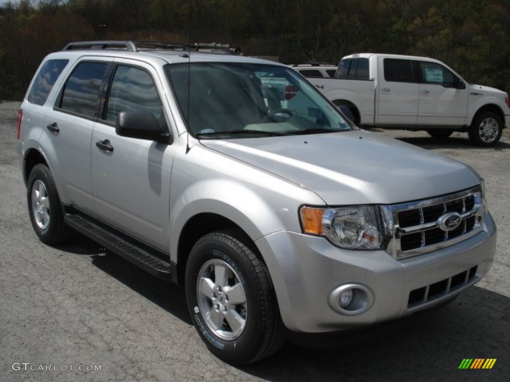 2012 Escape XLT V6 4WD - Ingot Silver Metallic / Stone photo #2