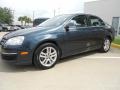 2009 Laser Blue Metallic Volkswagen Jetta TDI Sedan  photo #3